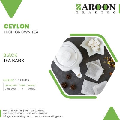 Ceylon High Grown Black Tea Bags