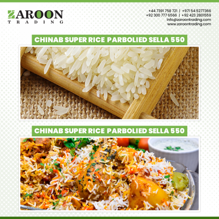 Chinab Super Rice Parboiled Sella 550