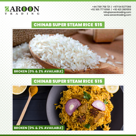 Chinab Super Steam Rice 515