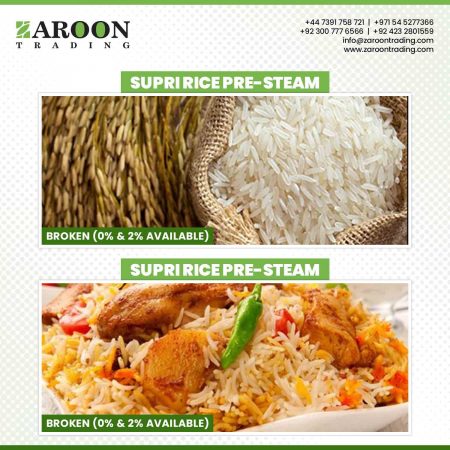 Supri Rice Pre-Steam